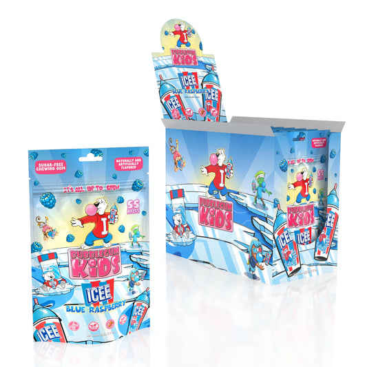 ICEE Blue Raspberry Sugar-Free Gum – 2.91oz