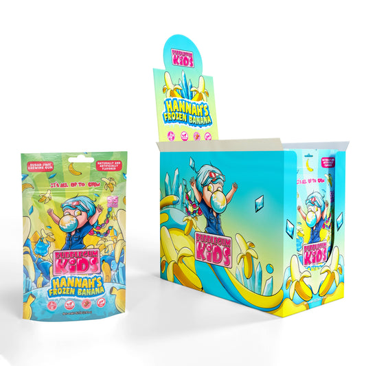Hannah's Frozen Banana Sugar-Free Gum – 2.91oz