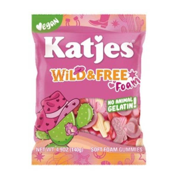 Katjes Wild & Free Foam Gummies, 4.9oz