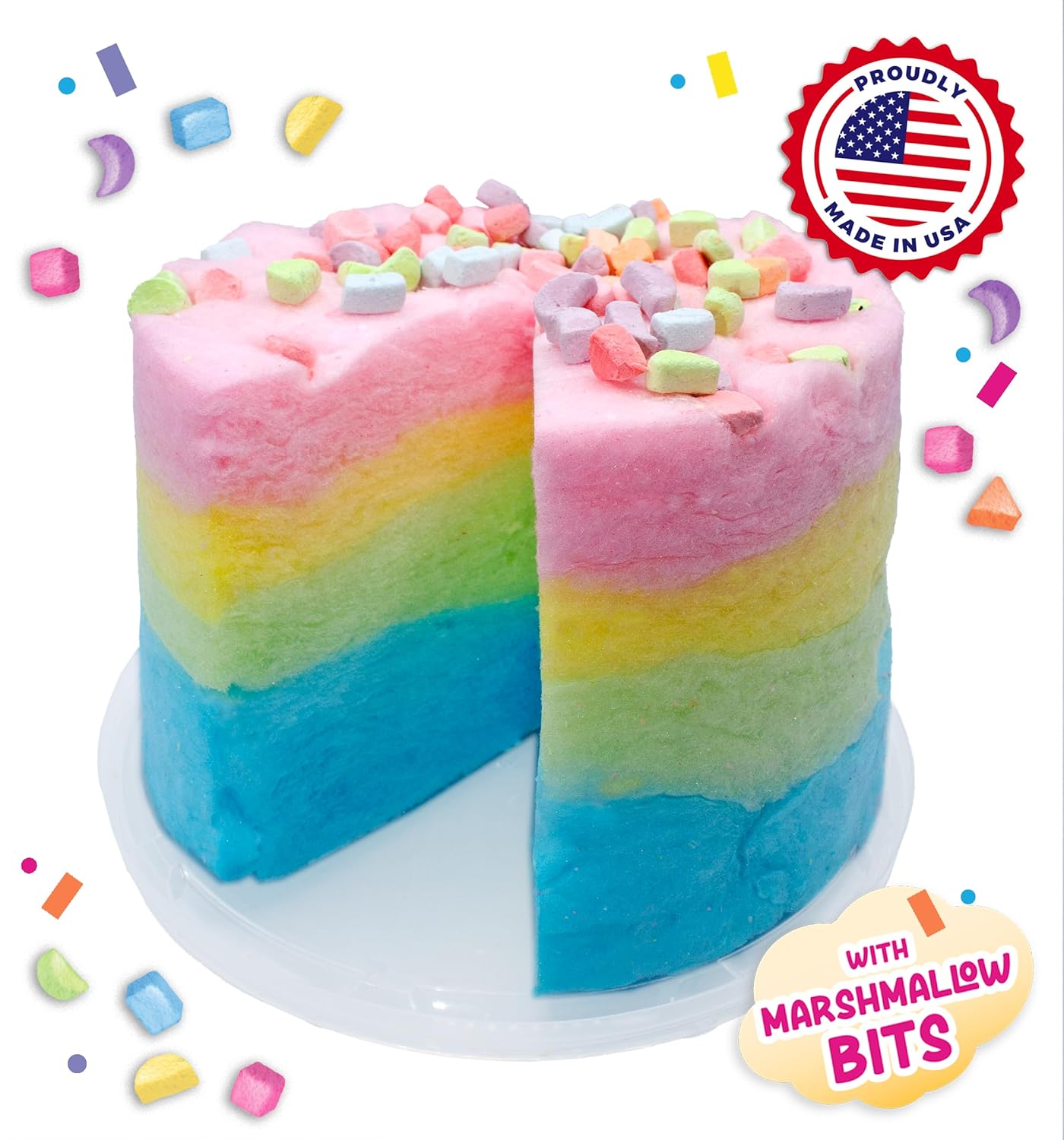 Cotton Candy Cake