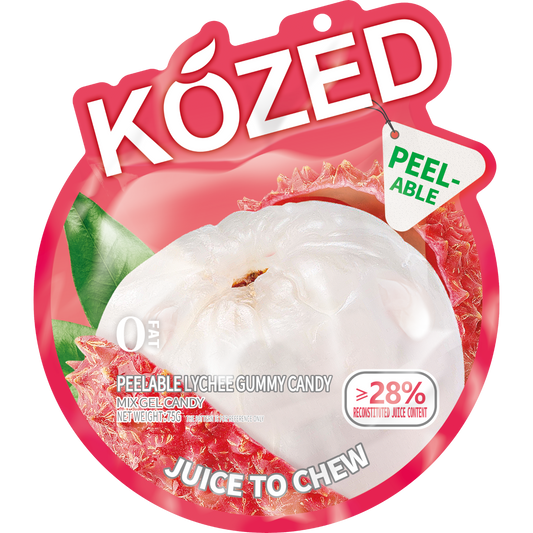 Kozed Peelable Gummy Lychee Candy