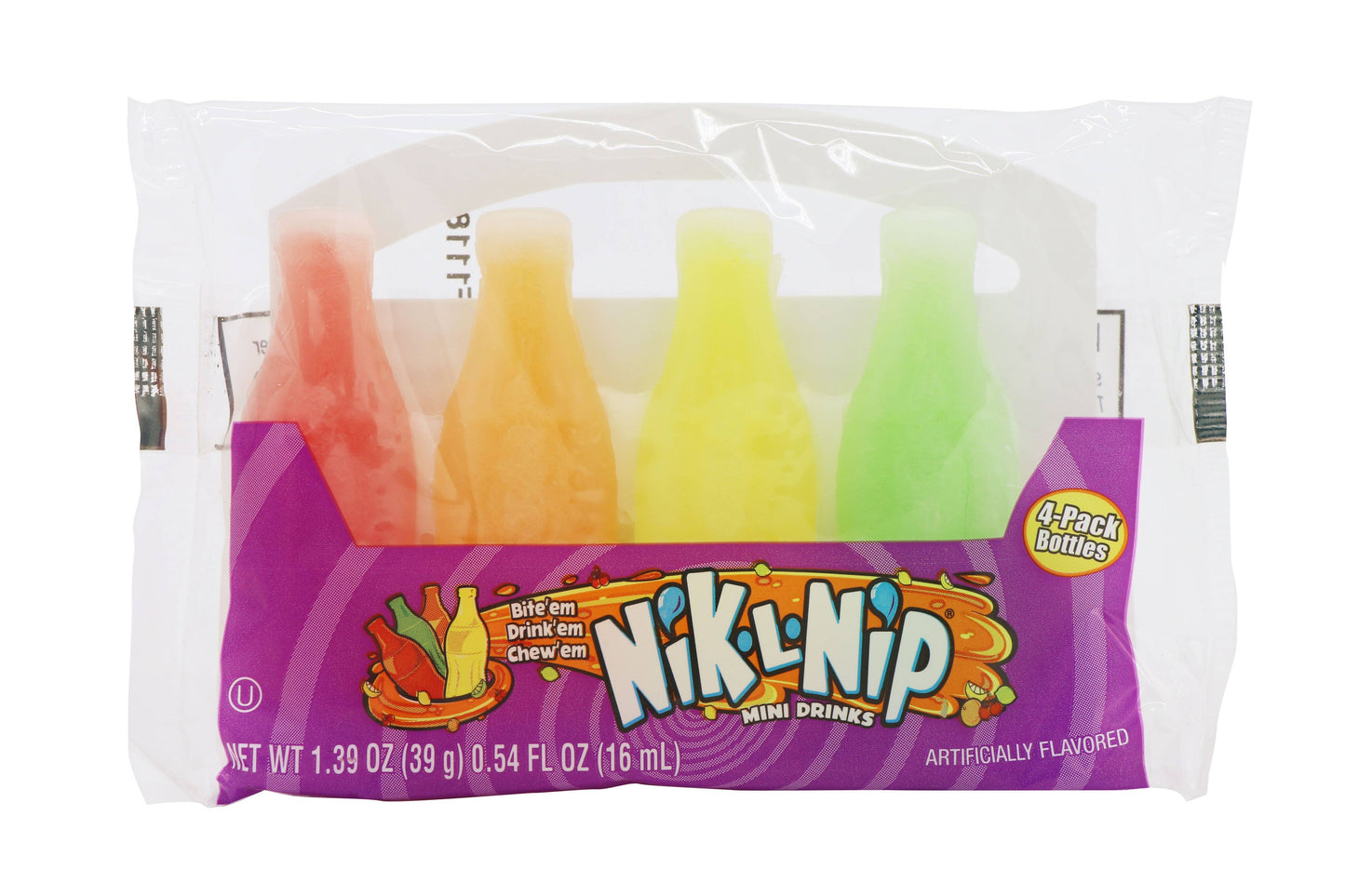 Nik-L-Nip 4 pack 1.39oz Candy