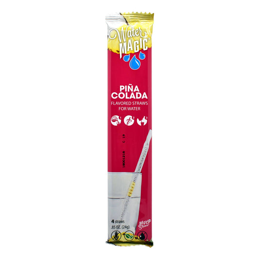 Water Magic Pina Colada Water Flavoring Straws