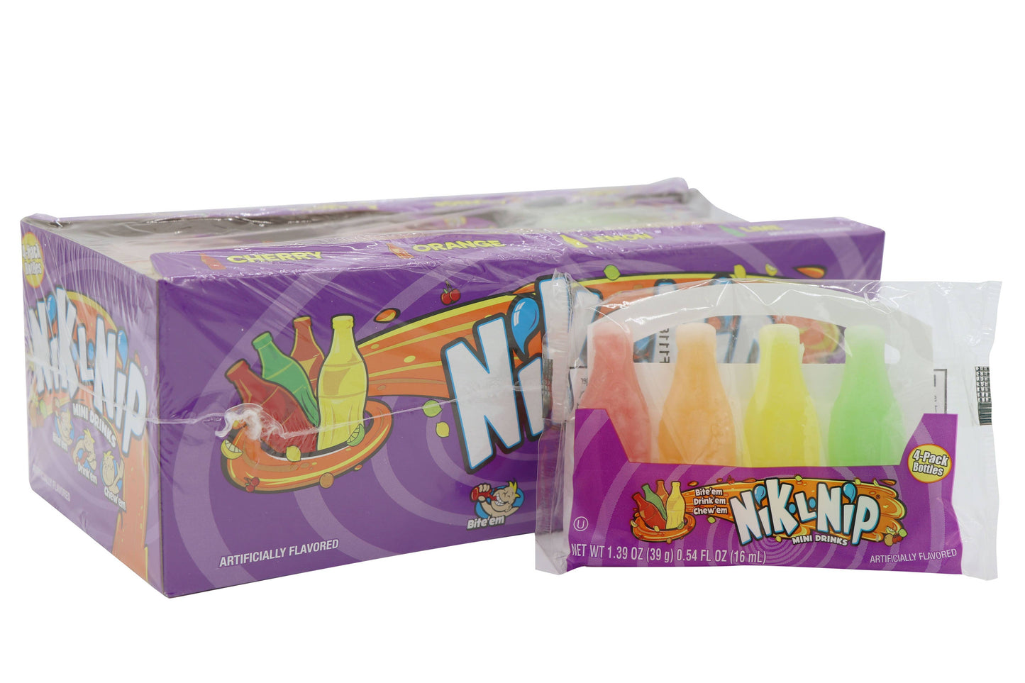 Nik-L-Nip 4 pack 1.39oz Candy