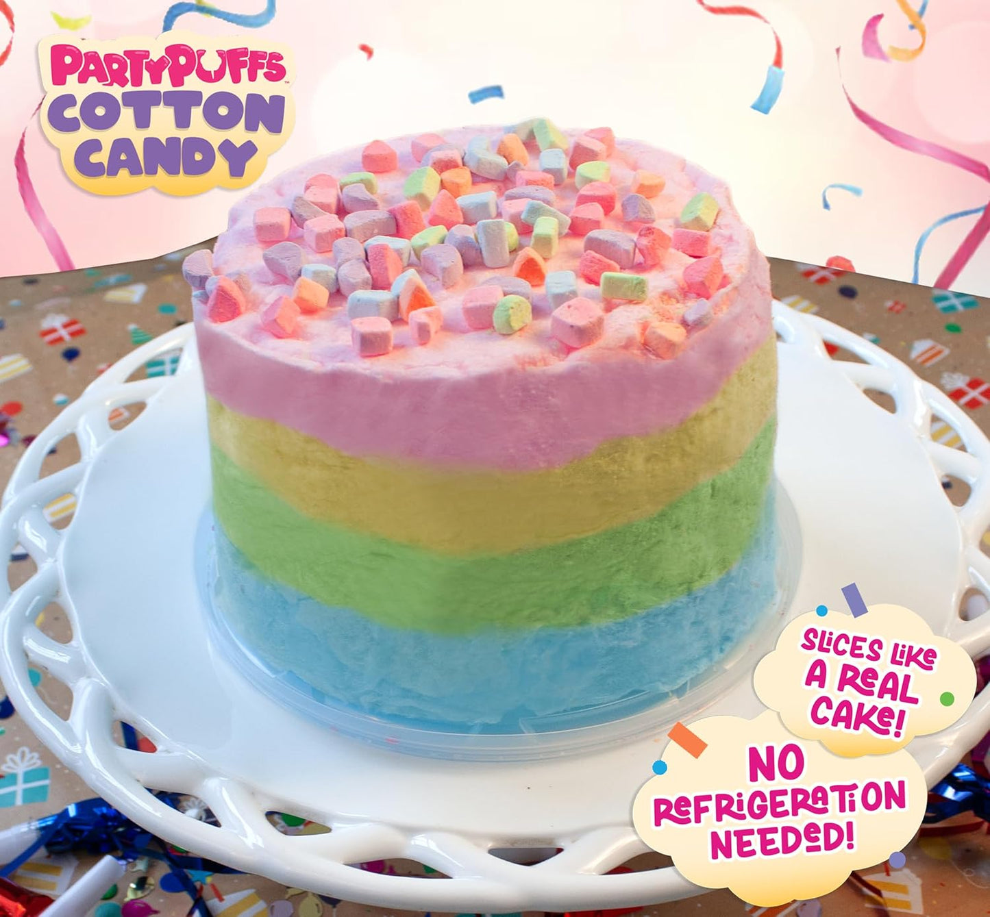 Cotton Candy Cake