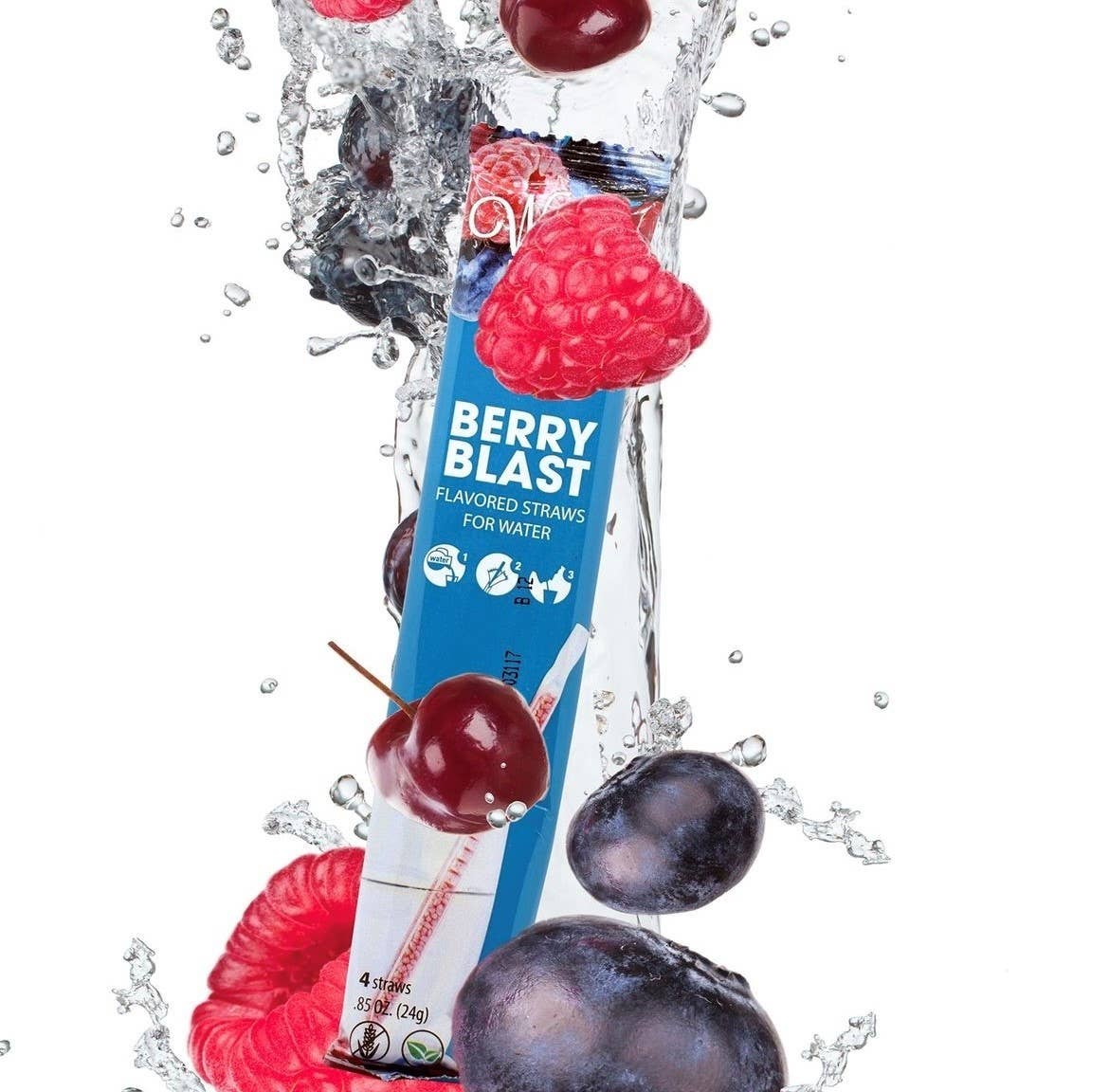Water Magic Berry Blast Water Flavoring Straws