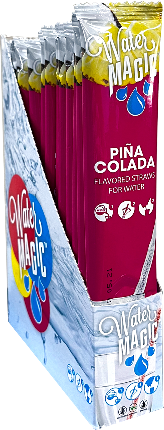 Water Magic Pina Colada Water Flavoring Straws