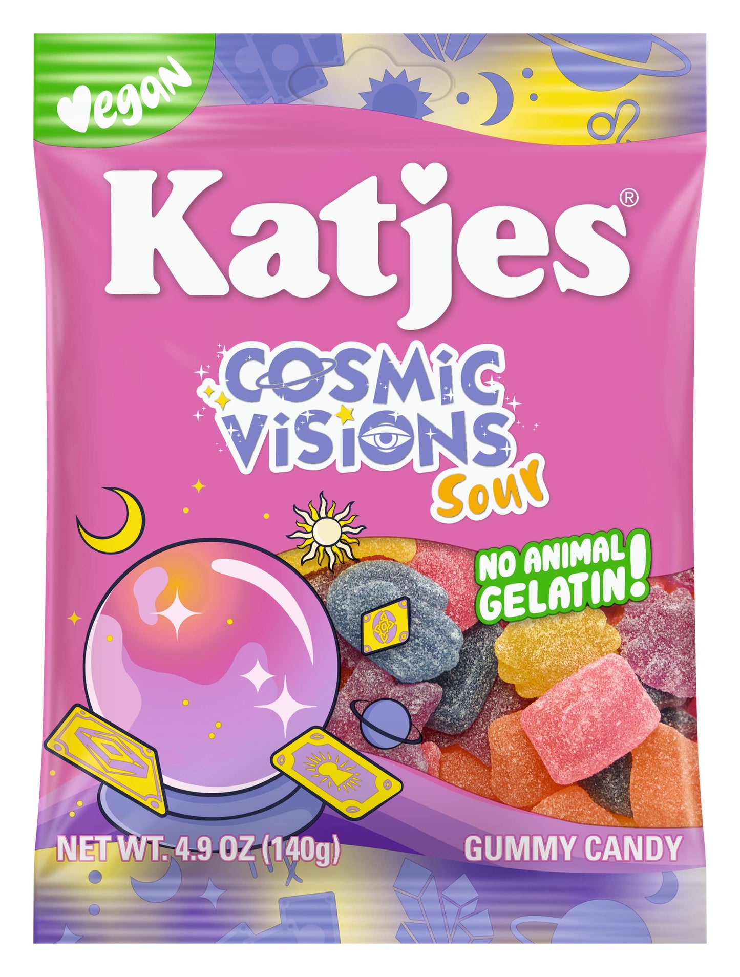 Katjes Cosmic Visions Sour, 4.9oz