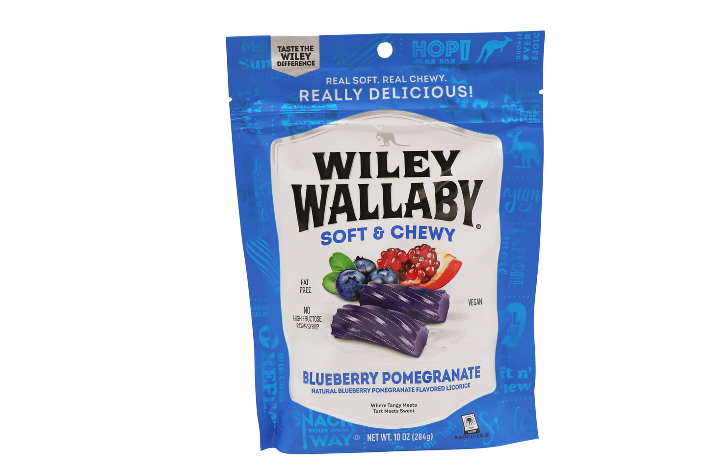 Wiley Wallaby Blueberry Pomegranate Licorice, 10oz Bag