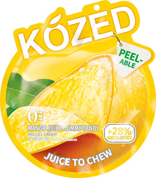 Kozed Peelable Gummy Mango Candy