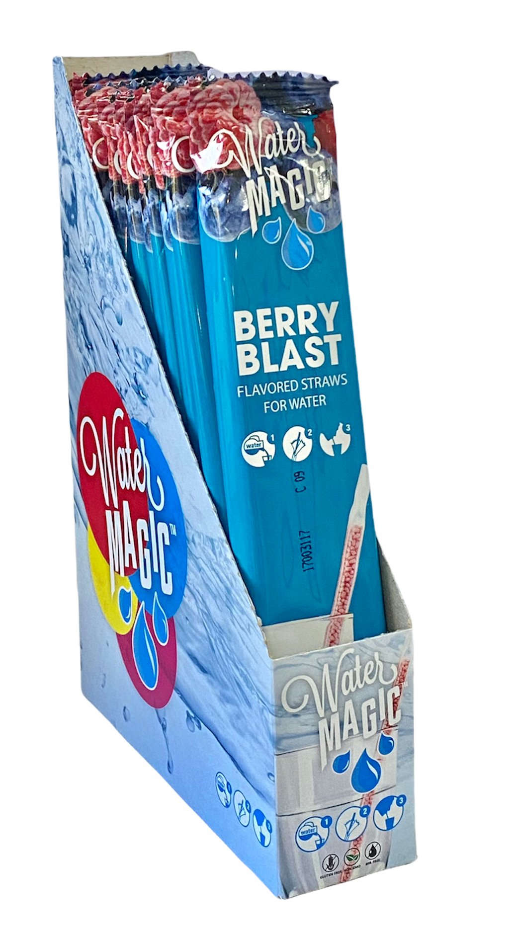 Water Magic Berry Blast Water Flavoring Straws